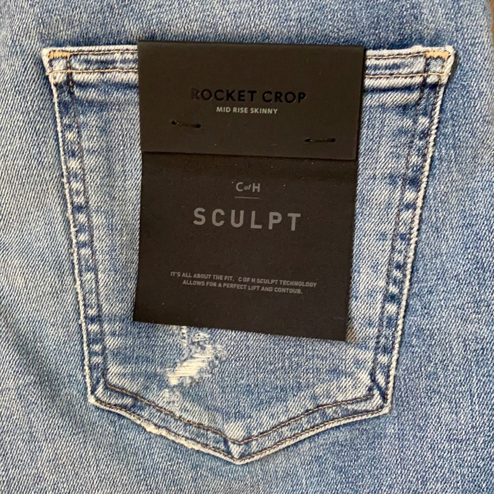 BNWT Citizens of Humanity Rocket Crop Skinny